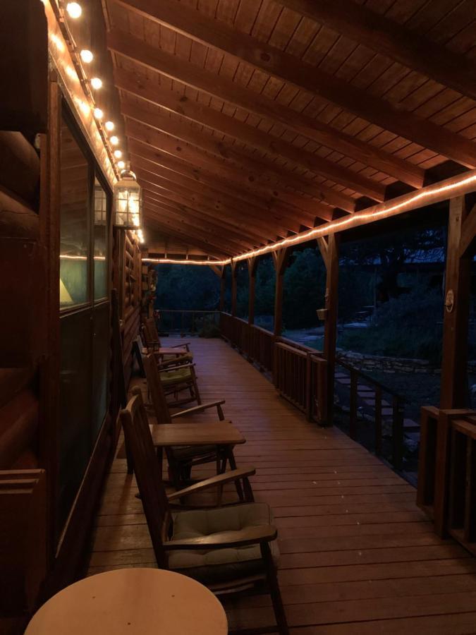 Lake Whitney Log Cabin Lakewood Harbor Exterior foto